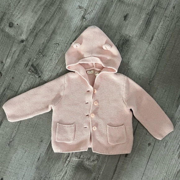 NWOT - Baby Gap - Pink Knit Sweater - Picture 1 of 2